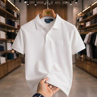 Men's Premium Tipped Collar Polo Shirt – Classic Freed Perry