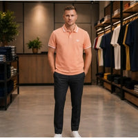Men's Classic Peach Polo Shirt